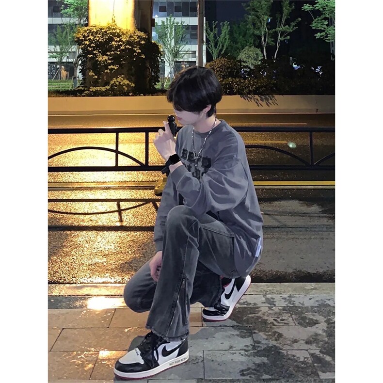 美式hiphop纯色修身直筒牛仔裤控价68,男装牛仔裤,星座310A-4