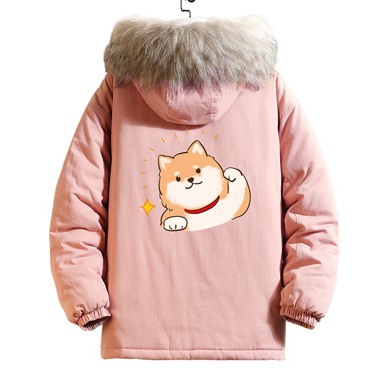 MM48146-P130冬季大毛领衣男士大码加厚袄男服网格挂拍,男装棉衣,电商A040A