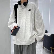 休闲运动卫衣男女情侣秋季圆领套头上衣打底衫宽松W631，男装卫衣，星座1116A-1（原606A）