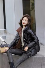 现货高品质标90羽绒服，女装羽绒服，艾依佳人