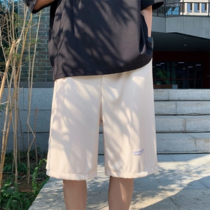 日系短裤夏季薄款运动裤宽松休闲阔腿中裤潮ins五分裤K1054-P25图片