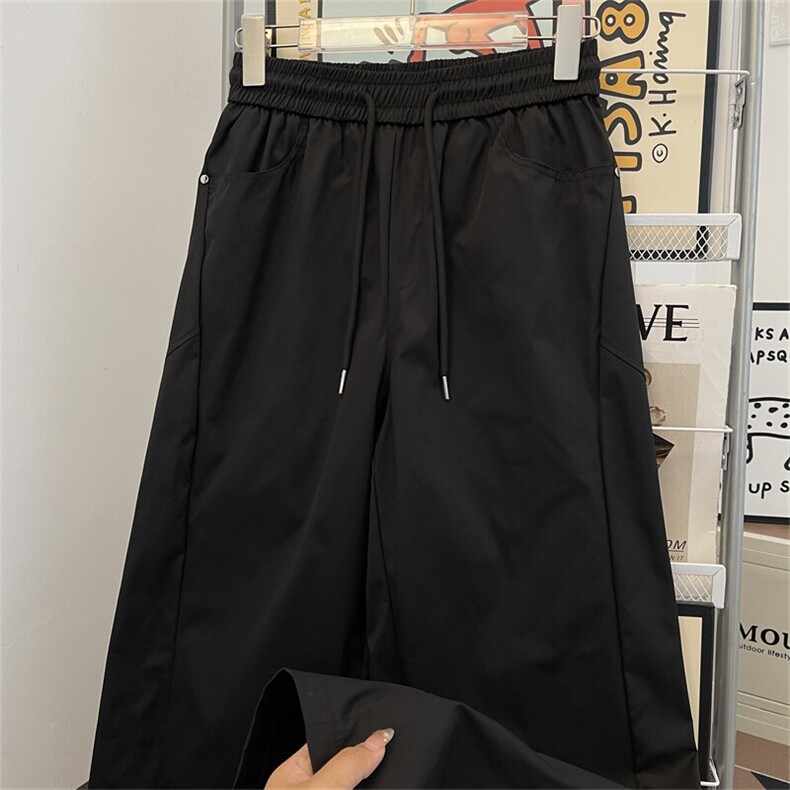 夏季薄款纯色韩版休闲裤潮流宽松休闲运动直筒裤,男装休闲裤,星座410-6（原星座1304-1）