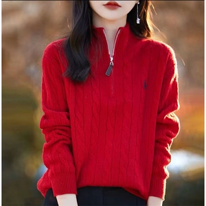 针织开衫女秋冬坑条加厚外套小个子羊毛衫图片