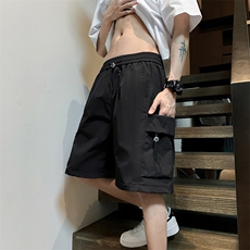 主推夏季工装短裤男宽松工装裤直筒情五分裤A436-6201-P35，男装牛仔裤，电商A436