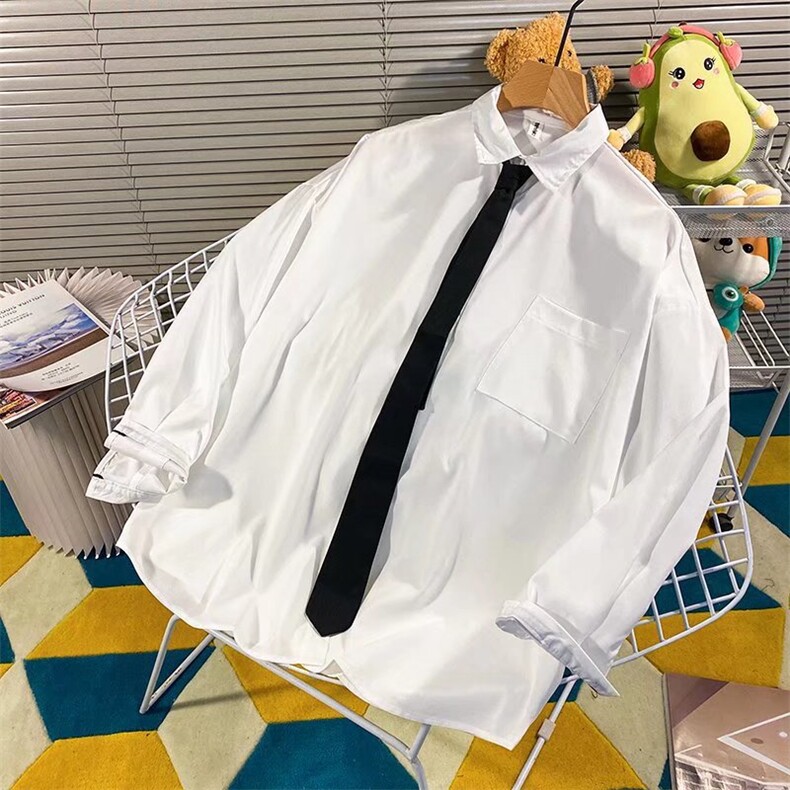 长袖衬衫春款男港风潮流CS106P36,男装衬衫,星座1116-2