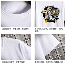 TD56016-P35短袖t恤套装男短裤两件套男装搭配一套帅气，男装T恤，电商A040A
