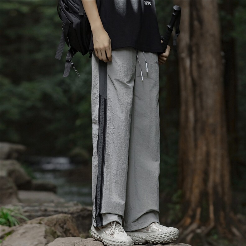 DH962-P40美式冲锋裤男款夏季薄款潮牌百搭运动休闲裤潮流宽松裤,男装休闲裤,星座603-2