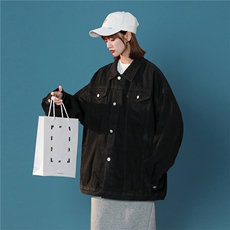 25新款抖音品质牛仔夹克中性风宽松韩版水洗外套N991/P98/148，男装夹克，星座202-3
