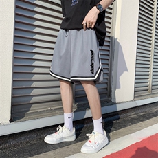 ！2023夏季男士冰丝速干运动短裤潮流撞色篮球裤DK208P35，男装休闲裤，电商B220