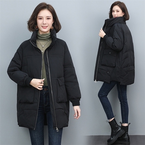 2021年冬季白鸭绒90%立领羽绒服图片