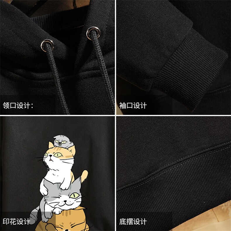 WY2081-P40纯连帽卫衣男大码运动帽衫宽松薄外套砖墙挂拍,男装卫衣,电商A040A