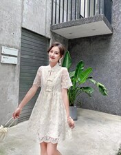 连衣裙采用风设计元素，女装连衣裙，雅诺希