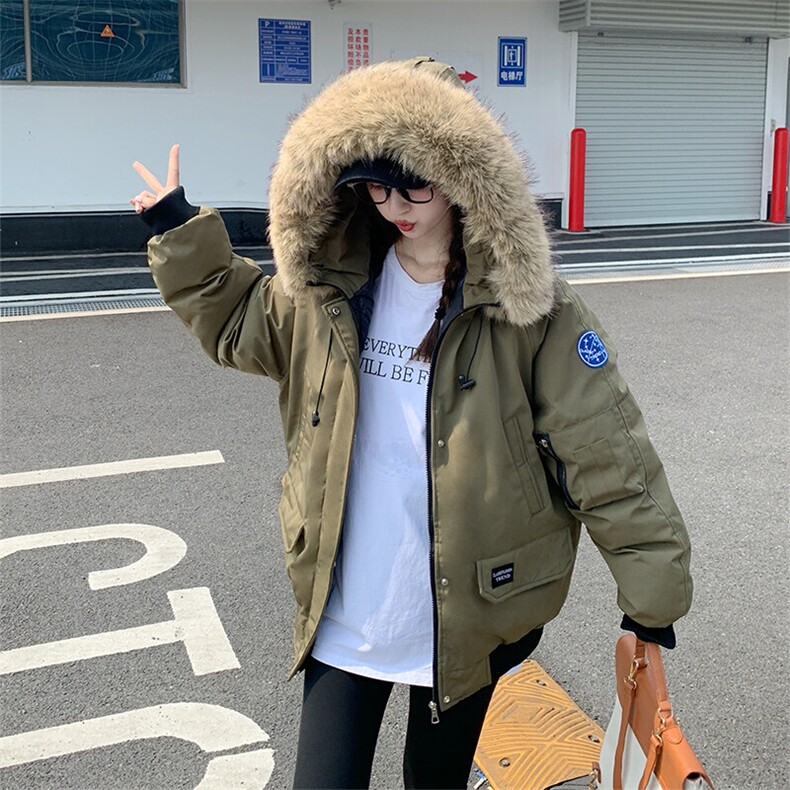 CC062-P120棉服中长款冬加厚工装派克服面包棉衣保暖外套,男装棉衣,星座911-3