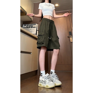 A1056TP30控48-抖音品质夏季新款男宽松休闲日系工装短裤美式中裤图片