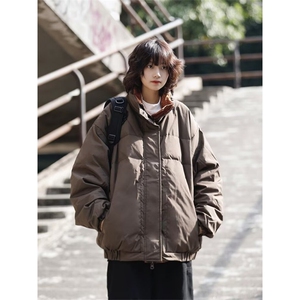 冬季新款ins面包服男女款韩版宽松双面穿棉服保暖外套潮MF384-P87图片