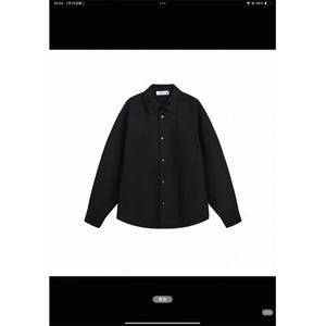 1506/QC1780/P38秋季新品男装美式宽松休闲长袖衬衫衬衣外套图片