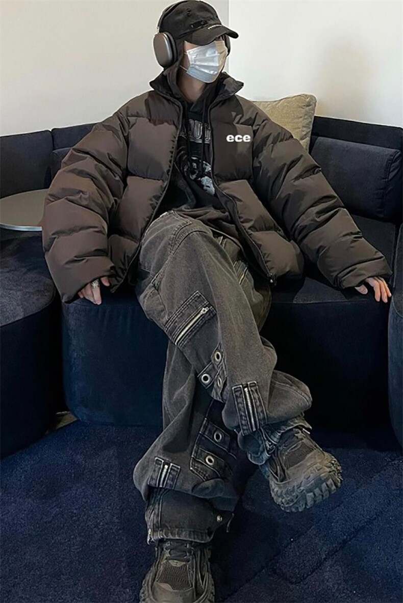 量大优可提供视频冬季棉衣立领HD019-1-MF5001-P50,男装棉衣,电商019-1