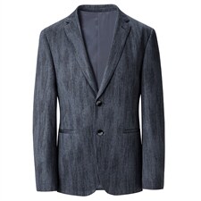 2023早秋季新款中年西装领夹克爸爸商务男装西服上衣ASD2227-P180,男装西服,电商B212（原钱塘6029）