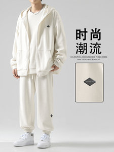 套装休闲新款潮流简约纯色条绒三件套   SJT872-特批176图片