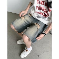 青春流行ins男直筒水洗牛仔裤D3339P32，男装牛仔裤，星座1116-2