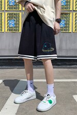 ！2023夏季新款男士冰丝短裤宽松直筒五分裤DK506图片