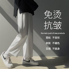 2022修腿时尚卫裤高弹健康布束脚卫裤 WK10-1特批22图片