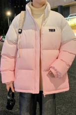 量大优可提供视频冬棉衣立领渐变HD019-1-MF5318-P75，男装棉衣，电商019-1