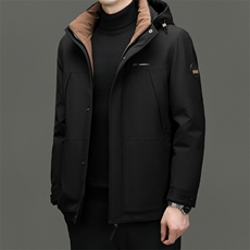 DF777钱塘2020-2冬季厚款时尚休闲百搭中年男士羽绒服P333，男装羽绒服，钱塘207-2