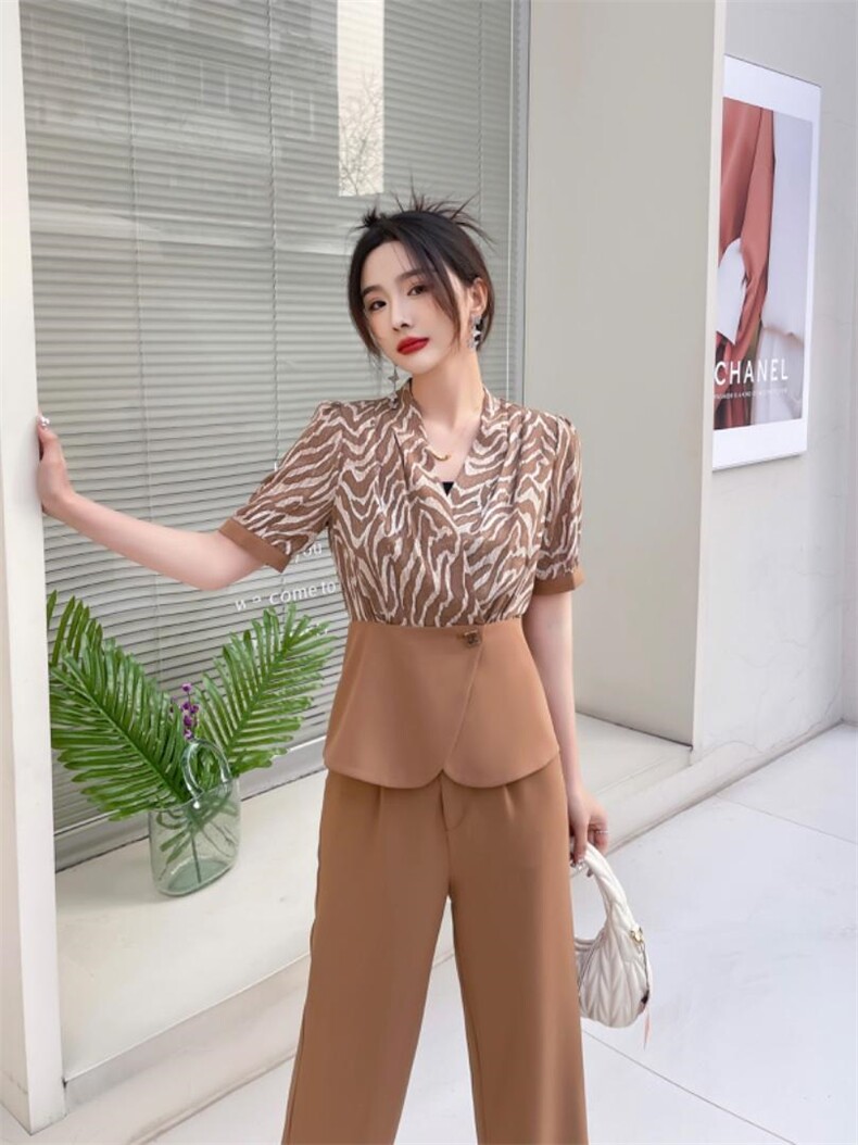 2023年夏装套装，女装职业装，贻思茗