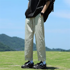 夏天裤子男款薄款直筒裤潮流运动裤男款夏季休闲裤K5016，男装休闲裤，星座1116A-1（原606A）