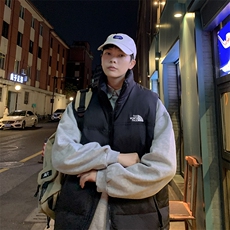 坎肩现货刺绣立领宽松外套马甲时尚男款韩版羽绒服拼接男女款，男装背心/马甲，星座301D-5(原星座1415）
