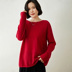 时尚百搭女士羊绒衫轻薄宽松显瘦长袖毛衣，女装羊绒衫，迎冬羊绒
