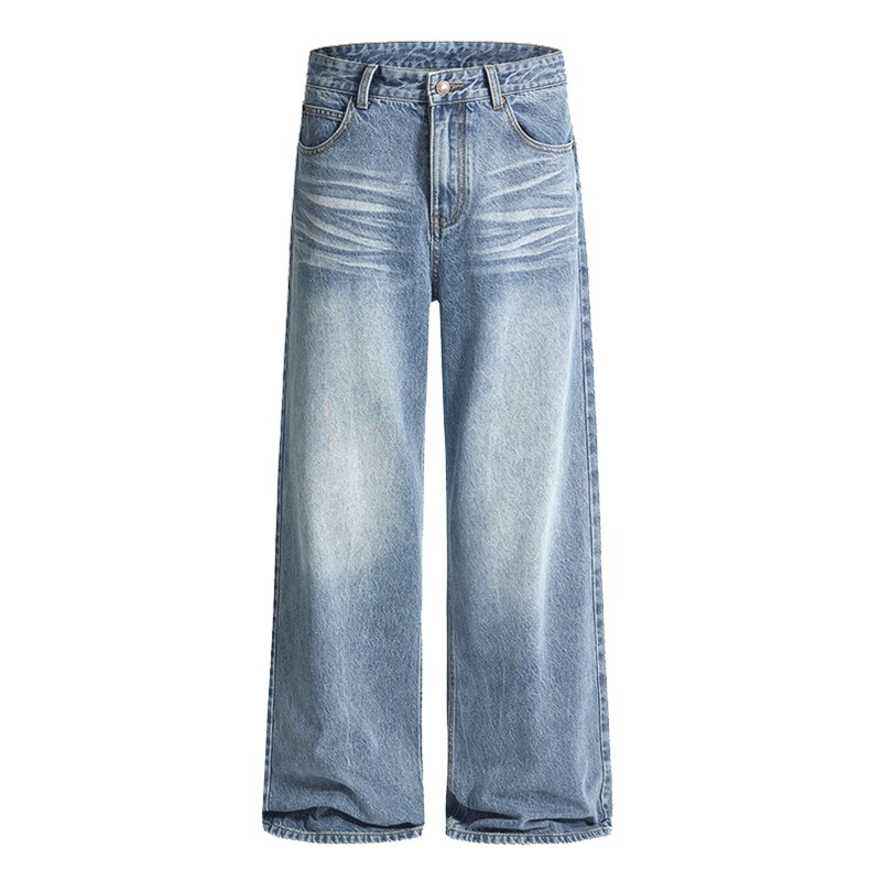 潮流宽松休闲裤高街潮牌牛仔裤A161-K5650-P62108元,男装牛仔裤,电商A161
