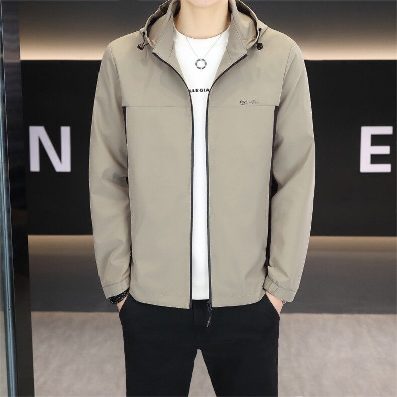 秋季夹克男高品质连帽外套型男商务休闲百搭青年外套男N9811-P130,男装夹克,星座310B-3