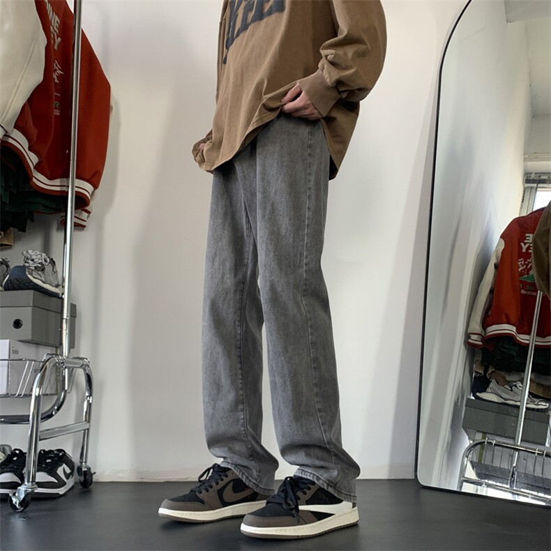 纯色牛仔裤显高显瘦弹力牛仔裤长裤量大优1213-KZ01-P55,男装牛仔裤,星座1213