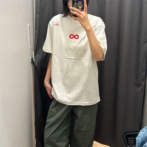 万针全刺绣解构设计260克重磅双纱纯棉高品质美式高街短袖T恤特35图片