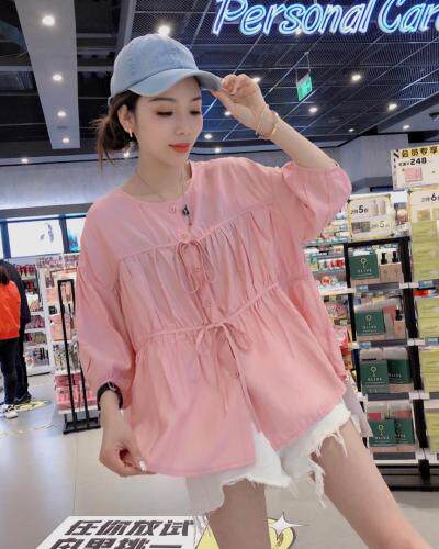 韩版天丝娃娃衫，女装，一杭