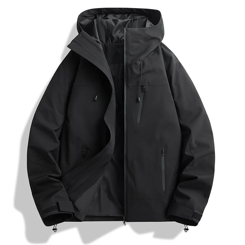 新款男女高品质户外登山服青少年学生冲锋衣夹克外套HS6607,男装夹克,星座1206（原A206）