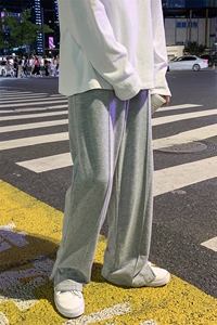 NK3003-P45 港风运动裤男士休闲裤男宽松直筒裤男哈伦裤男图片