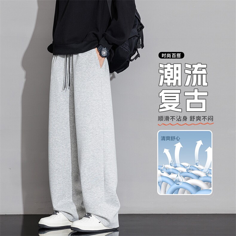 秋季男士超大码休闲运动卫裤男士休闲长裤 9588-P25图片