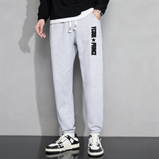 休闲裤男22秋冬新款舒适百搭运动裤潮牌修身工装裤学生卫裤Z905，男装休闲裤，星座815-2