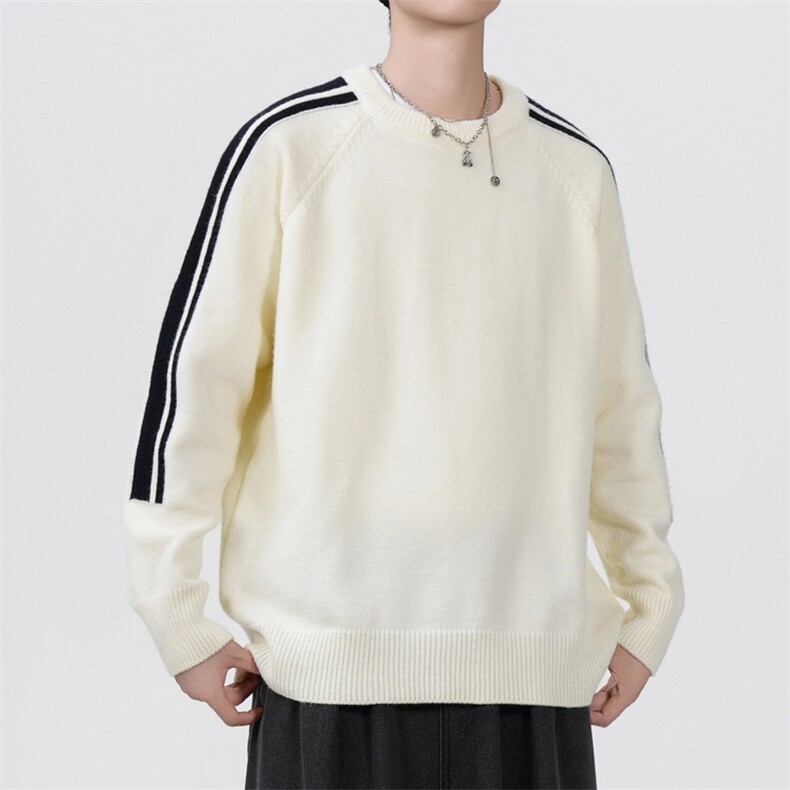 冬季毛衣男打底衫条纹打底衫MY6011-P65有加绒款,男装针织衫/毛衣,星座210-1