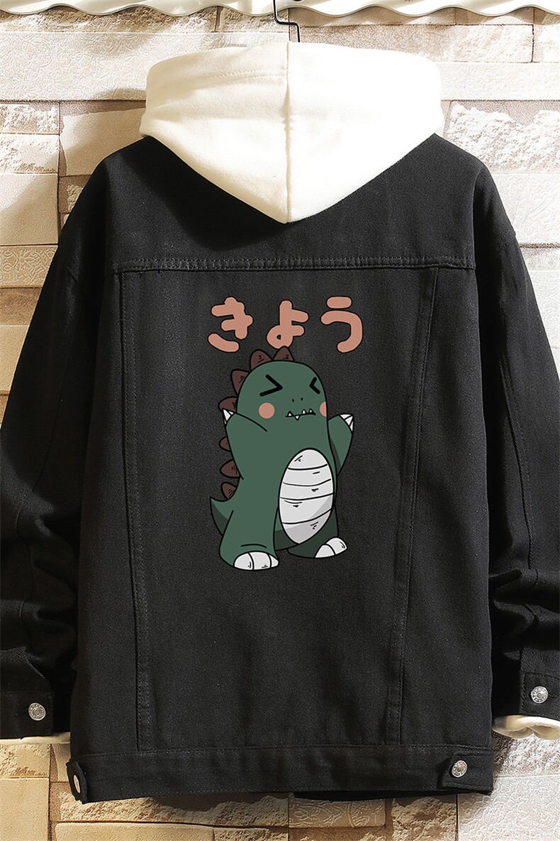 牛仔夹克男大码牛仔外套男茄克NJ77037-P60加绒款-P75,男装夹克,电商A040A