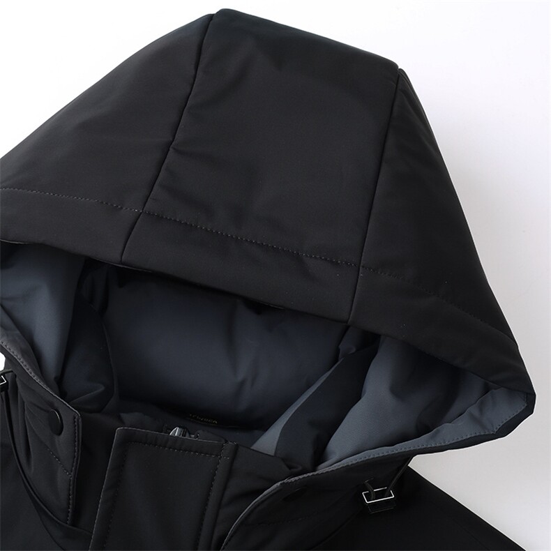 冬季男士羽绒服加厚保暖上衣新款可脱卸帽商务休闲男装中年外套,男装羽绒服,电商B212（原钱塘6029）