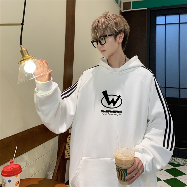 条纹连帽卫衣SWY2489-P55控8850棉,男装卫衣,电商B370