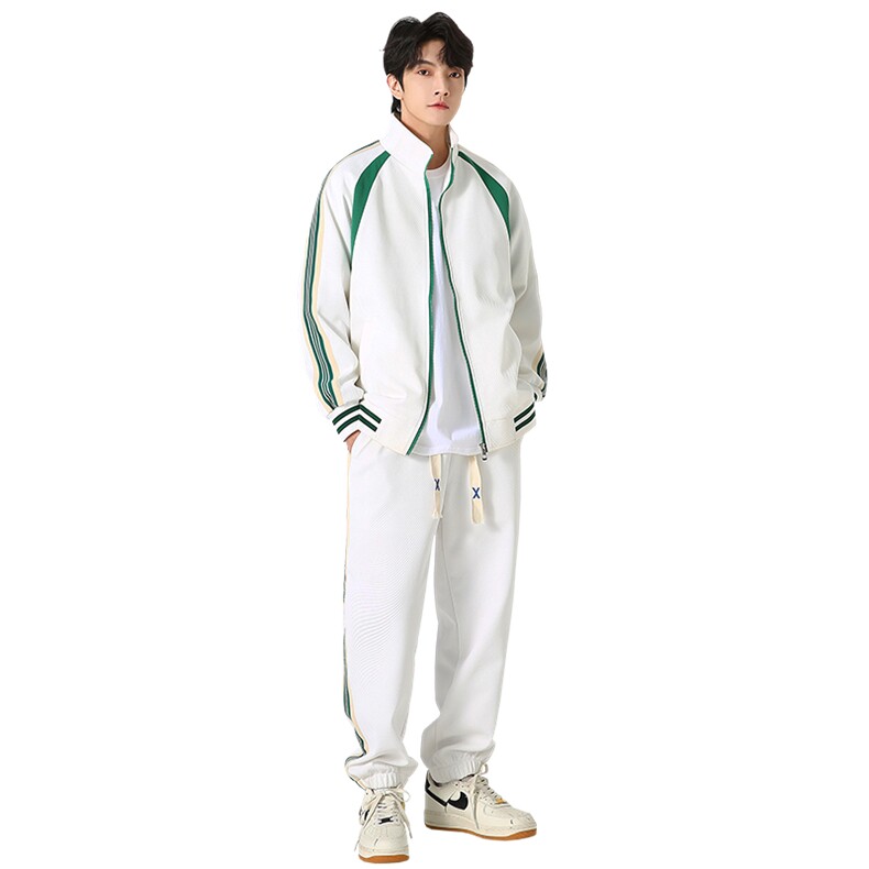 春季现货主推大码立领休闲时尚运动情侣套装男D81P85,男装休闲套装,电商B226