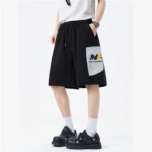 ！2025新款卫裤短裤男夏季2025新款中裤 815A-DK23-40控68图片