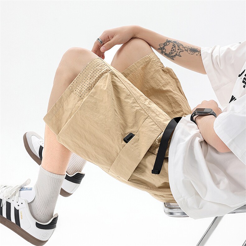 夏季工装短裤男ins潮牌休闲百搭潮流痞帅五分裤D0501-P48,男装牛仔裤,星座308B-2