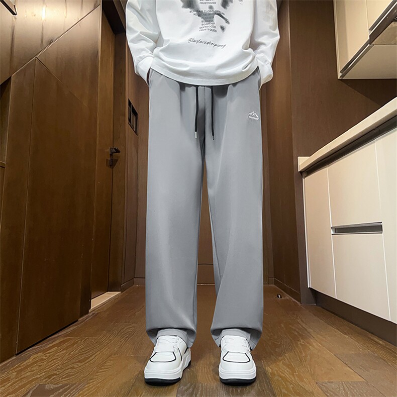 冲锋裤男宽松直筒束脚伞兵裤户外运动长裤子K890*P35控58,女装休闲裤,星座227-1