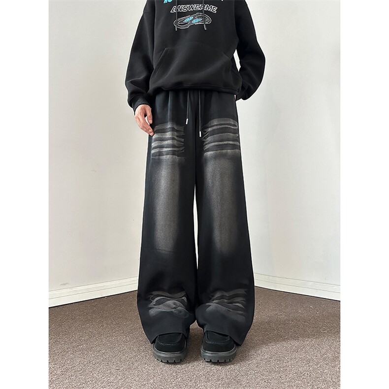 903-AK89-特P55S-XXL水洗做旧休闲卫裤！2，男装休闲裤，星座903